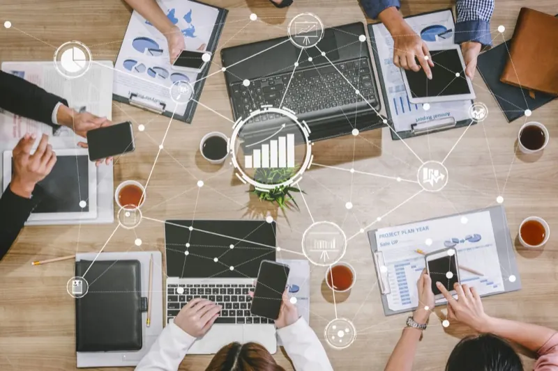 Business technology planning meeting supported by The Computer Magician