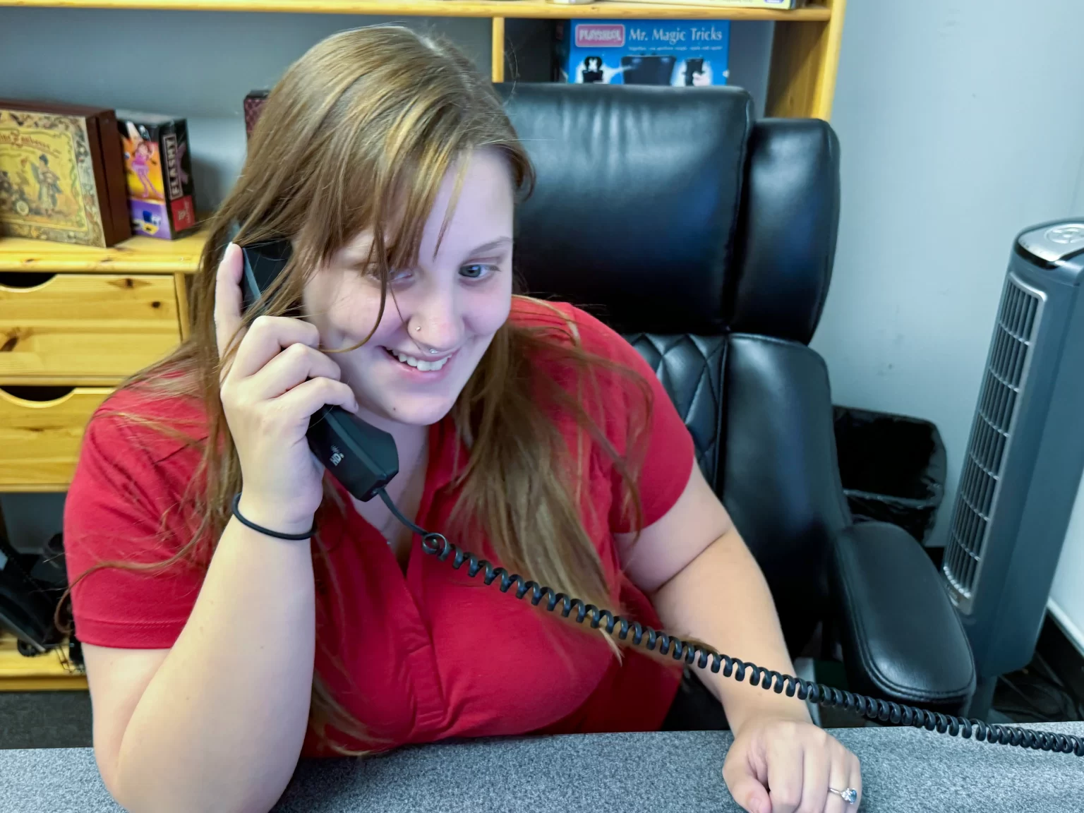 The Computer Magician staff providing remote IT support by phone