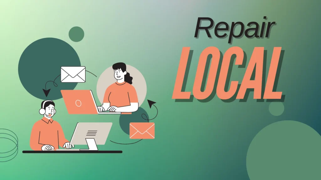 Home computer repair technician assisting residential client in Lincoln Nebraska
