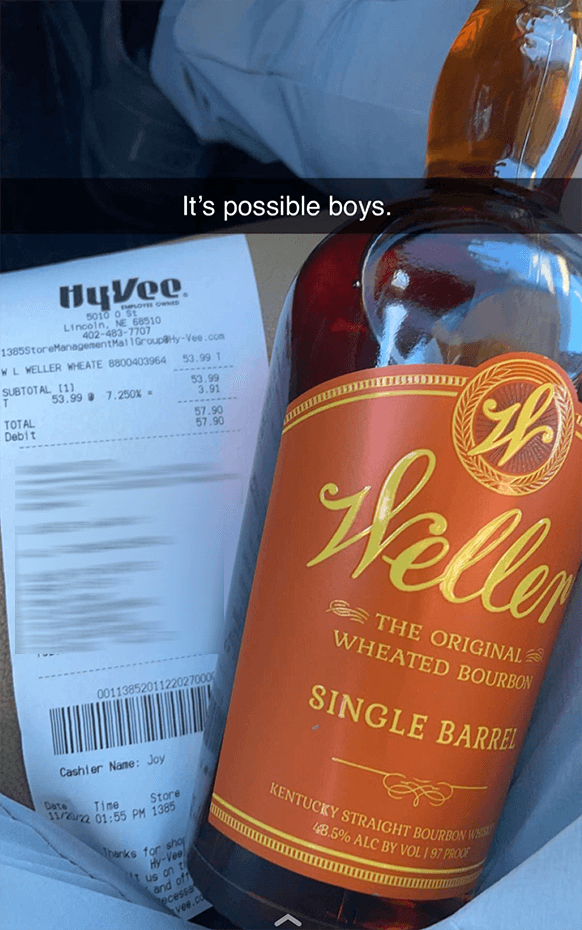 weller single barrel